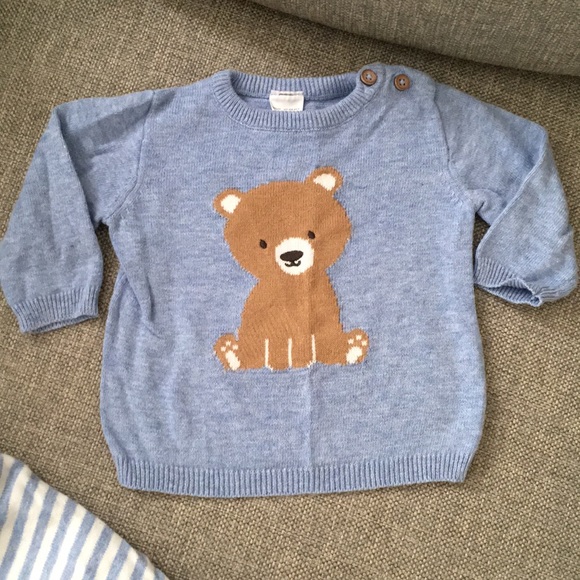 Just one you carter’s knit sweater pant set sz 3M - Picture 2 of 6